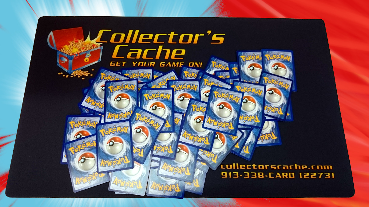 100 Assorted Pokemon Cards including 7 HOLOS Bulk Lot